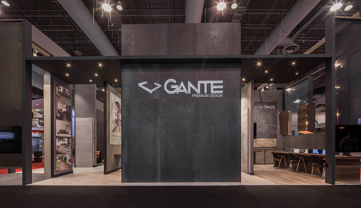 GANTE展臺(tái)設(shè)計(jì)